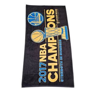 Golden State Warriors 2017 NBA Champions NBA Double Sided Towel